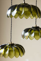 Gold & Green Cluster Desert Island Palm Light