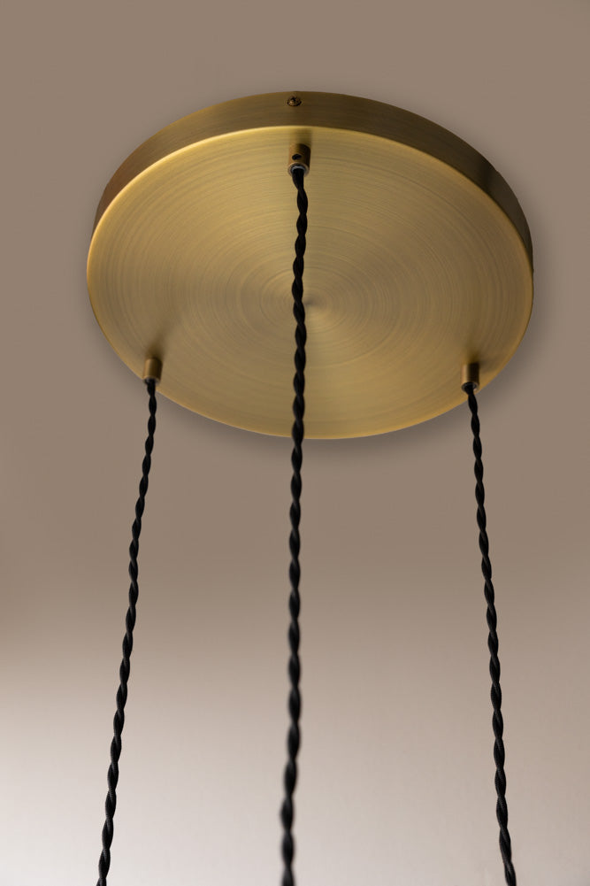 Gold & Green Cluster Desert Island Palm Light