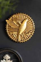 Golden Flying Bird Wall Decor