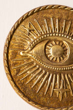 Golden Mystic Eye Wall Hanging Decoration