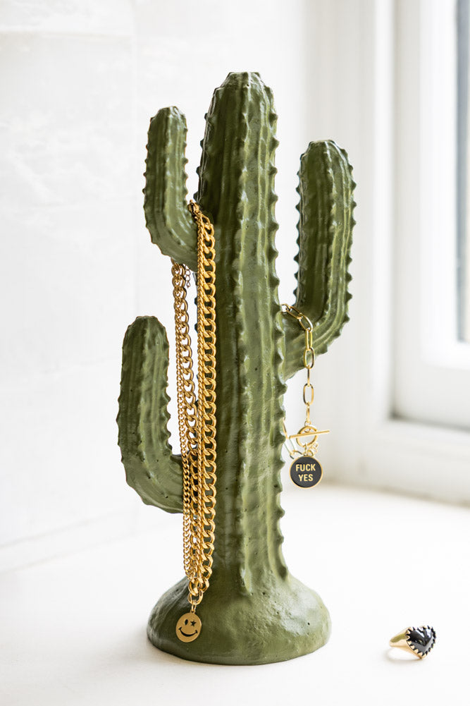 Green Cactus Ornament