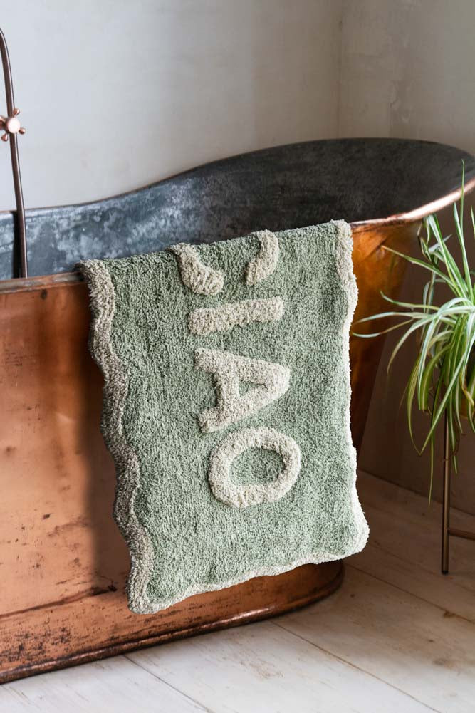 Green Ciao Bath Mat