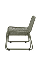 Green Garden Lounge Chair & Footstool Set