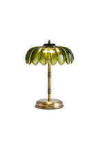 Gold & Green Desert Table Lamp