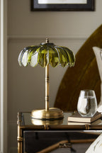 Gold & Green Desert Table Lamp
