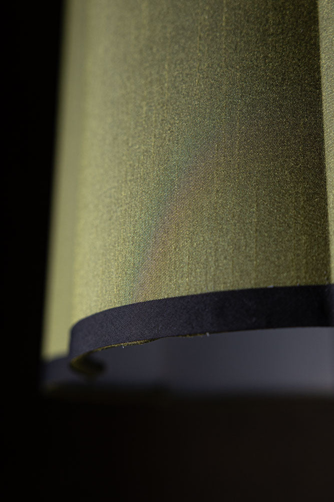 Green Scalloped Easyfit Lampshade