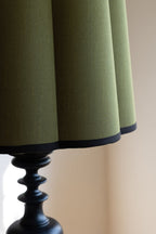 Green Scalloped Easyfit Lampshade
