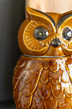 HKLIVING Ceramic Owl Jar