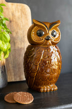 HKLIVING Ceramic Owl Jar