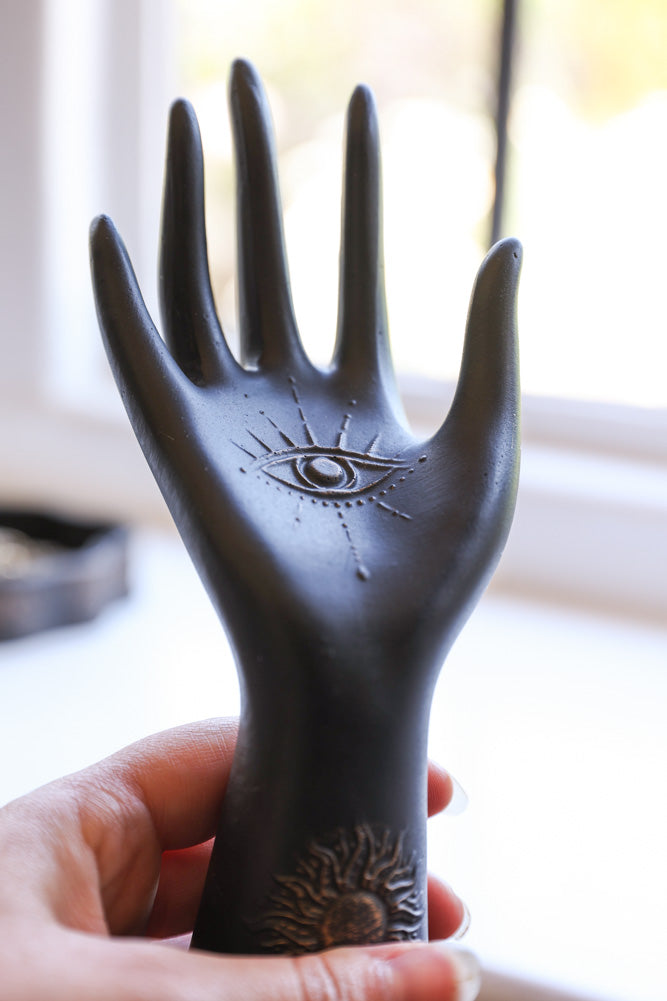 Hand Statue Ornament Jewellery Stand