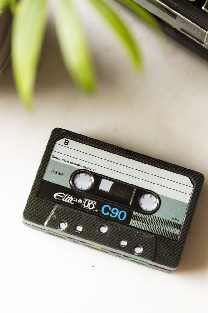 Happy Birthday Cassette Tape Storage Tin