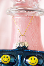 Happy Pill Glass Christmas Tree Decoration