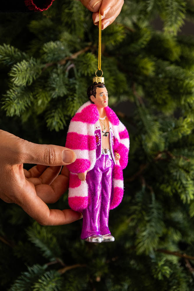 Harry in Pink Christmas Tree Decoration