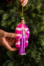 Harry in Pink Christmas Tree Decoration
