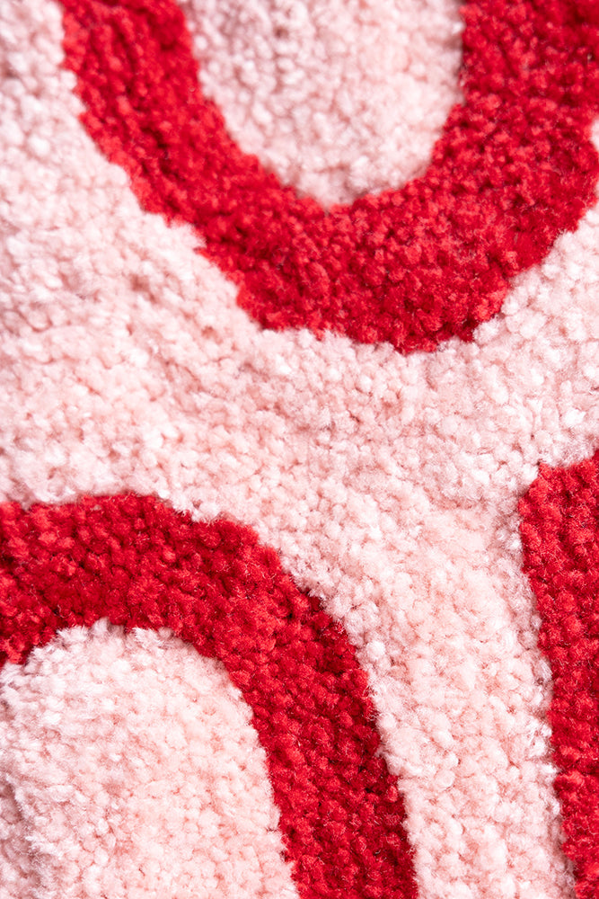 Heart Shape 'Fuck Off' Bathmat