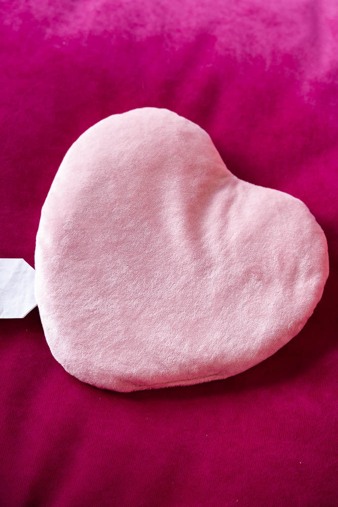 Heart Shape 'Fuck Off' Microwaveable Wheat Bag