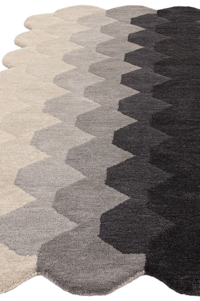Hexagonal Ombre Rug - 3 Sizes Available