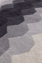 Hexagonal Ombre Rug - 3 Sizes Available