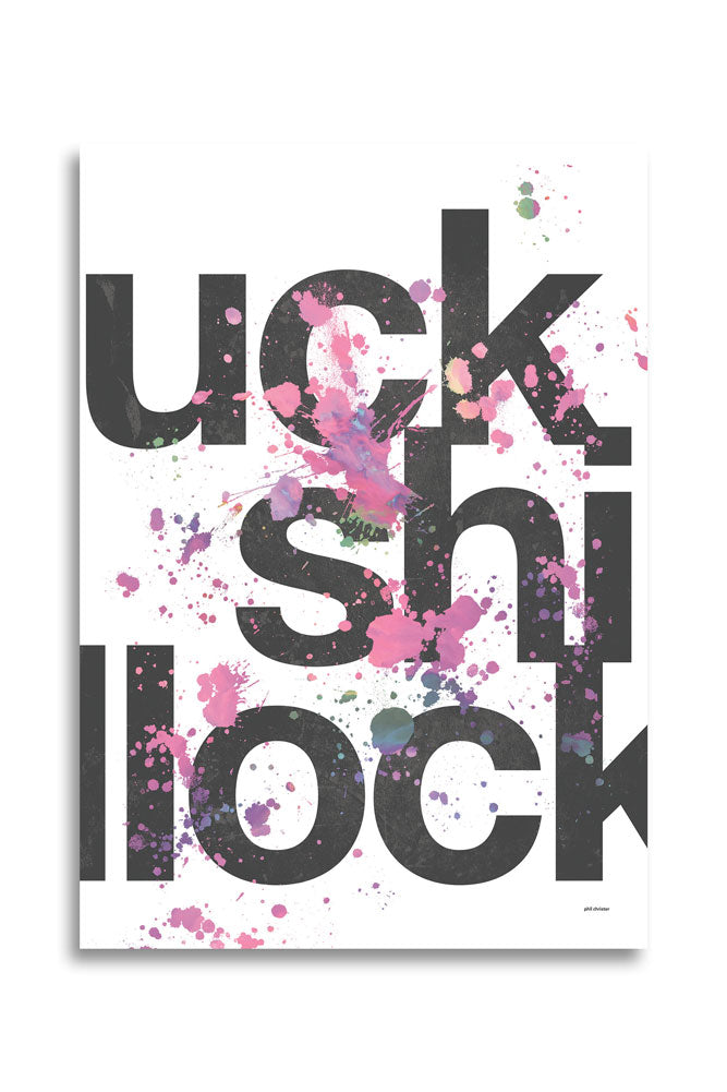 Hidden Language Art Print - Unframed