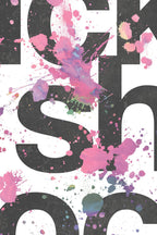 Hidden Language Art Print - Unframed