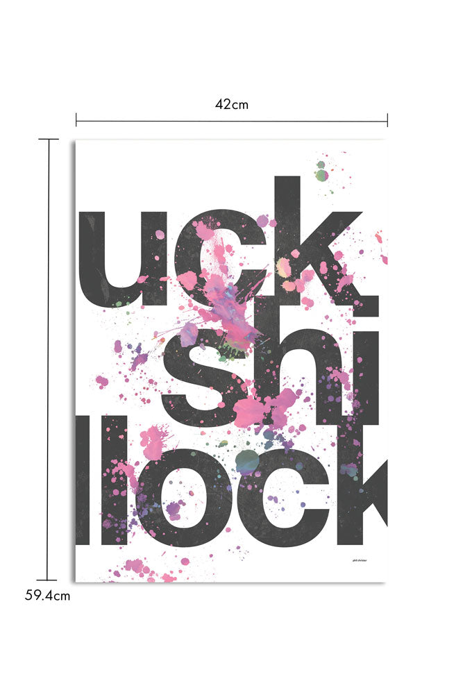 Hidden Language Art Print - Unframed