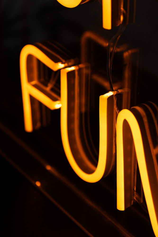 House Of Fun Neon Light Box