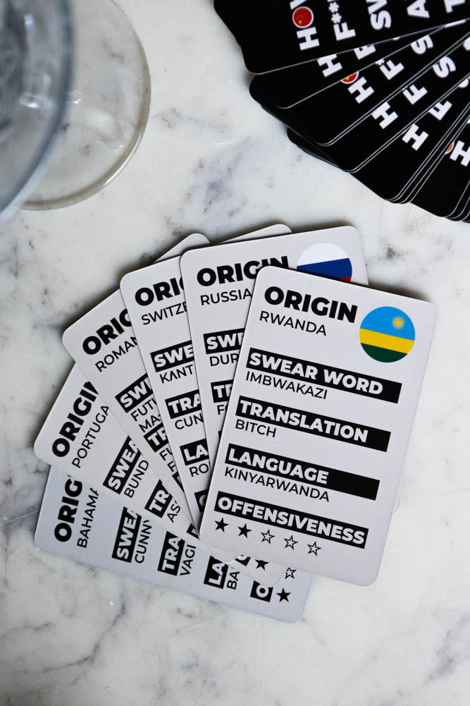 How To Swear Around the World Card Pack