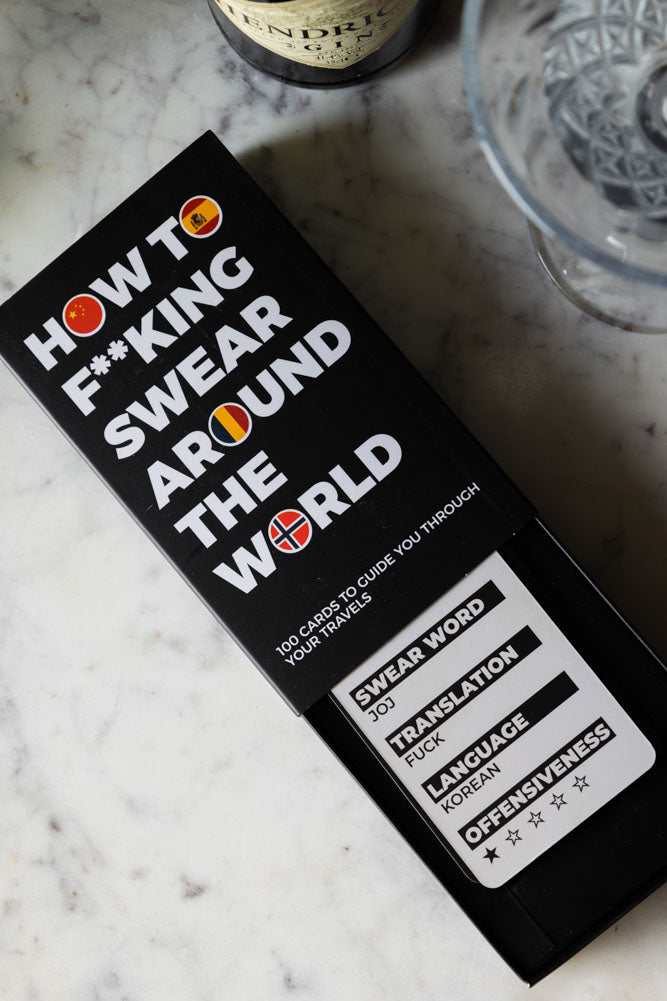How To Swear Around the World Card Pack
