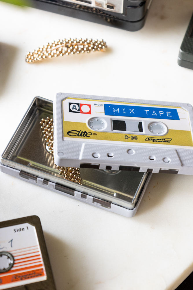 I Made You A Mix Tape Cassette Tape Storage Tin