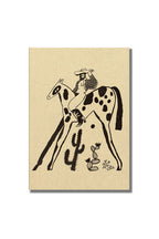 I Prefer Cowgirls Art Print - Unframed