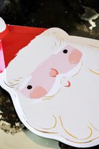 Joyful Father Christmas Party Paper Plates