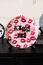 Kiss Me Decorative Wall Plate