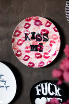 Kiss Me Decorative Wall Plate