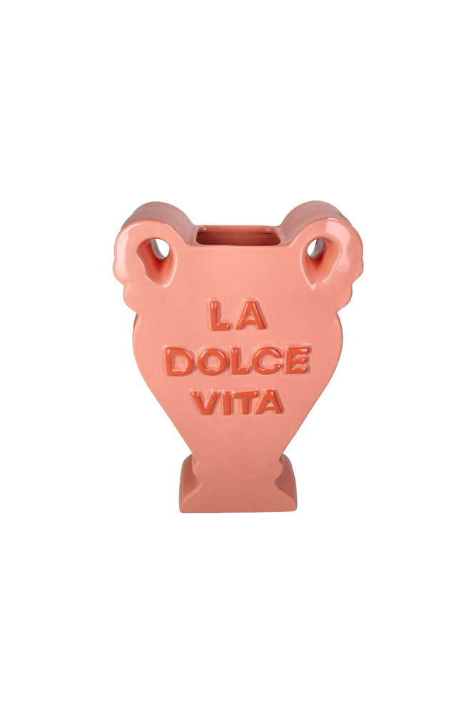 La Dolce Vita Peach Vase