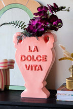 La Dolce Vita Peach Vase