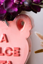 La Dolce Vita Peach Vase