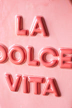 La Dolce Vita Peach Vase