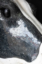 Large Faux Cow Head Wall Art