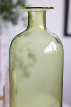 Green & Pink Tall Apothecary Bottle