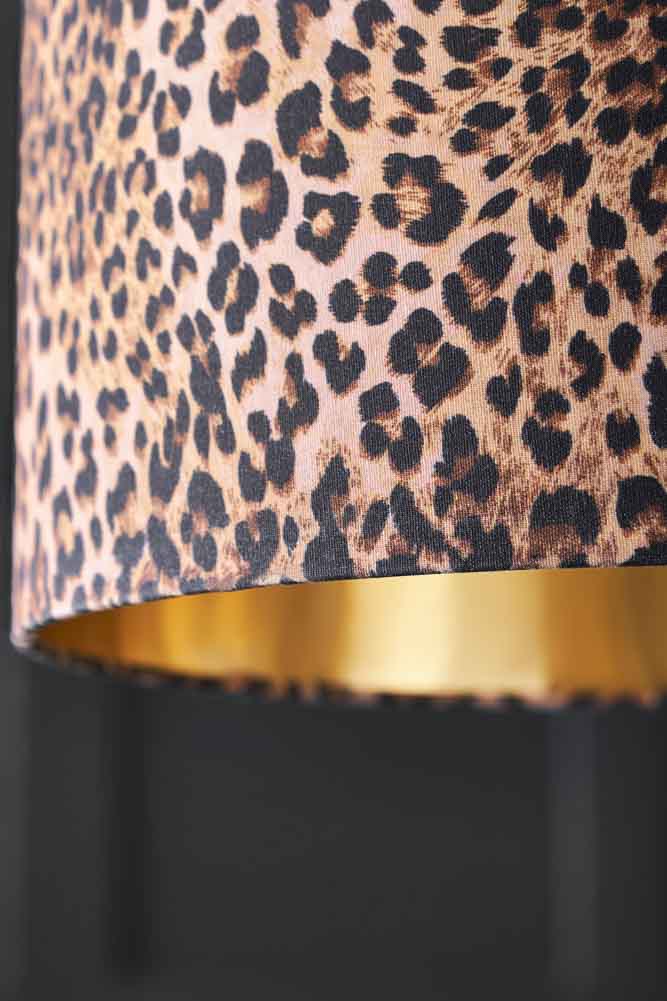 Leopard Love Drum Lampshade