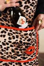 Leopard Love Print Apron