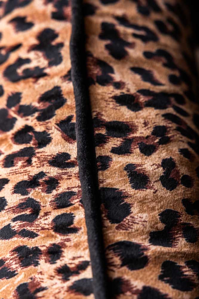 Leopard Love Print Cushion