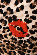 Leopard Love Print Tea Towel