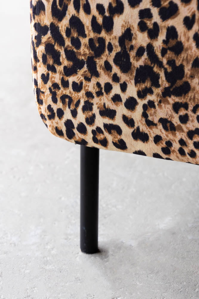 The Edie Leopard Print Armchair