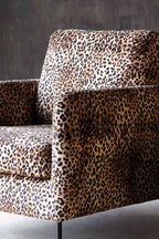 The Edie Leopard Print Armchair