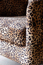 The Edie Leopard Print Armchair
