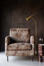 The Edie Leopard Print Armchair