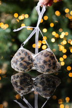 Leopard Print Bikini Christmas Tree Decoration - Available in Two Options