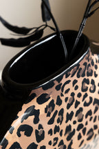 Leopard Print Vase