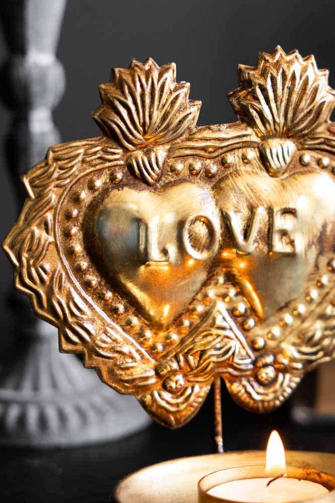 Love Milagro Candle Holder